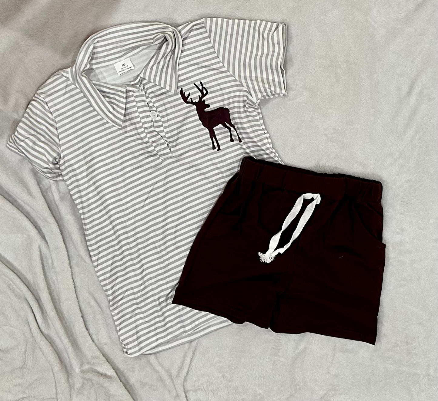 Boys Brown Deer Set