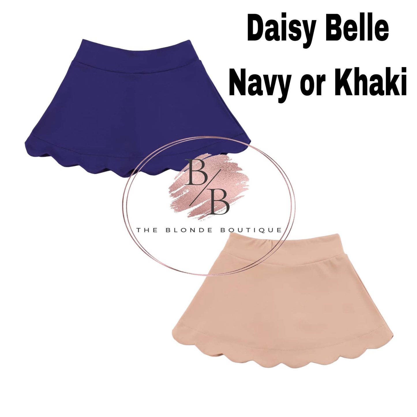 TBB Uniform- Skorts (NAVY)