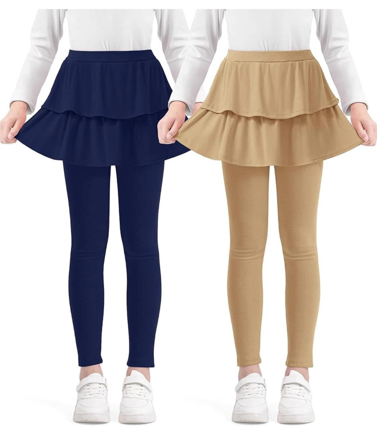 Girls Mag Pie Skirted Leggings